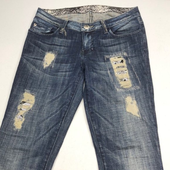 MADE IN USA 🇺🇸 GUESS BY MARCIANO MIDRISE SKINNY JEANS 27x31 ⭐️ - Picture 5 of 13